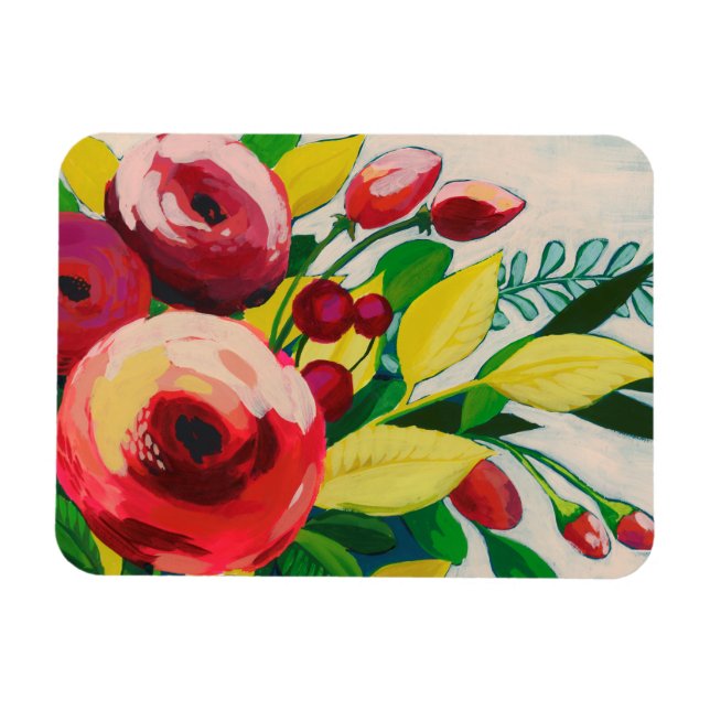 Magnet Flexible Les fleurs vivaces (Horizontal)