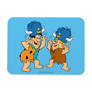 Magnet Flexible Les Flintstones   Fred et Buffalo d'eau de prise