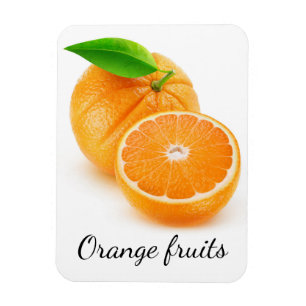 Magnet Flexible Les fruits orange