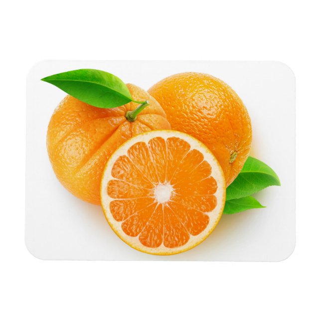 Magnet Flexible Les fruits orange (Horizontal)