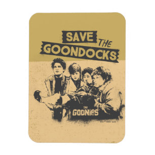 Magnet Flexible Les Goonies "Sauvez Les Quais De Goon"