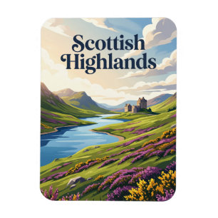 Magnet Flexible Les Highlands d'Écosse