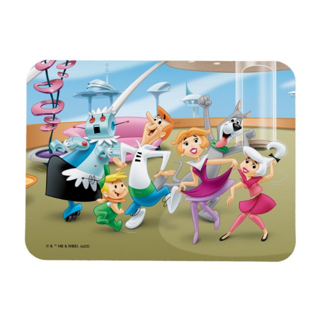 Magnet Flexible Les Jetsons | Family Dance Party (Horizontal)