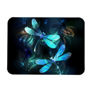 Magnet Flexible Les libellules du lac