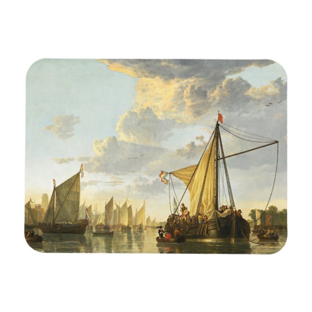 Magnet Flexible Les Maas à Dordrecht Aelbert Cuyp (Horizontal)