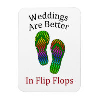 Les mariages Vont Mieux En Flip Flops Beach Weddin