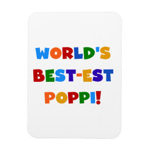 Magnet Flexible Les meilleurs cadeaux de couleurs vives Poppi du m