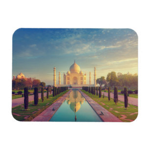 Magnet Flexible Les monuments Couleurs du Taj Mahal