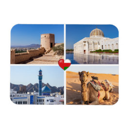 Magnet Flexible Les monuments du Sultanat d'Oman
