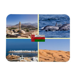 Magnet Flexible Les monuments du Sultanat d'Oman