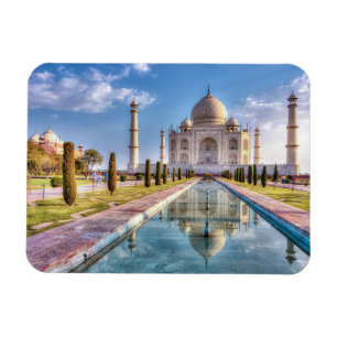 Magnet Flexible Les monuments Taj Mahal Sunrise