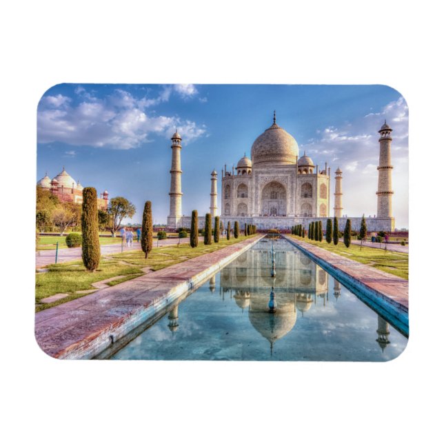 Magnet Flexible Les monuments | Taj Mahal Sunrise (Horizontal)