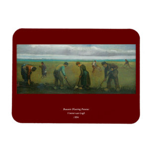 Magnet Flexible Les paysans ou les agriculteurs de Van Gogh