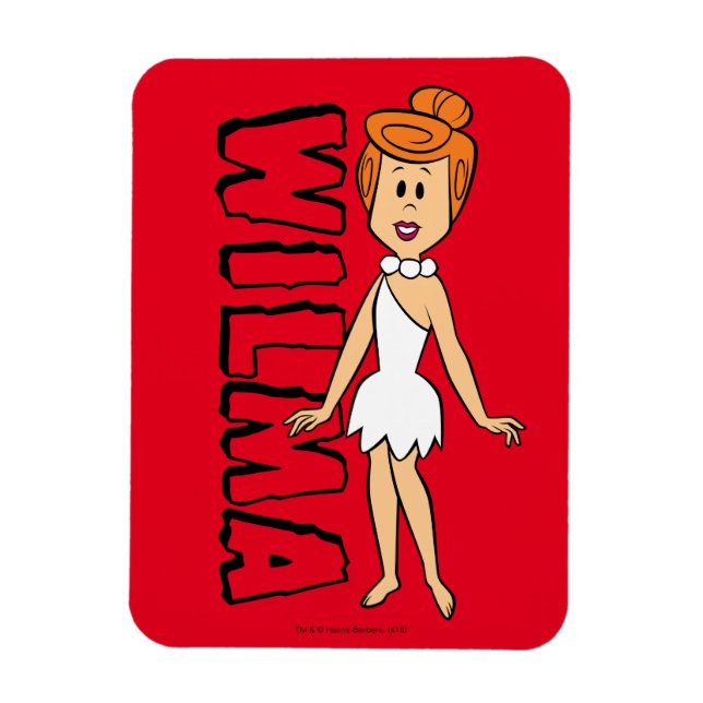 Magnet Flexible Les Pierrafeu | Wilma Flintstone (Vertical)