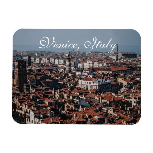 Magnet Flexible Les toits de Venise, Italie (Horizontal)