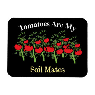 Magnet Flexible Les Tomates Drôle Sont Mes Mates De Sol