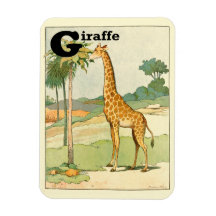 Lettre alphabet G pour Giraffe