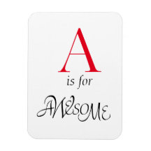LETTRE Alphabet Havander A Aimant Flexible