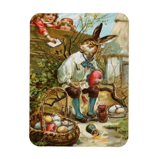 Magnet Flexible Lettre au lapin de Pâques (Vertical)