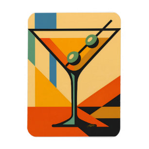Magnet Flexible Lever de soleil Bauhaus Martini du milieu du XXe s