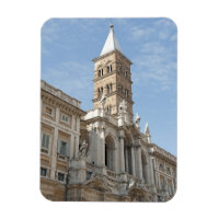 L'extérieur de l'église Sainte-Marie-Majeure en 2