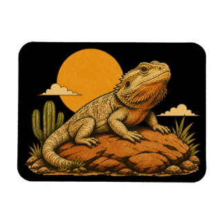 Magnet Flexible Lézard Dragon Agame Reptile