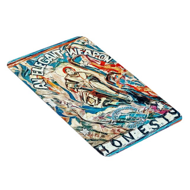 Magnet Flexible L'honnêteté, une arme élégante (Côté Droit)