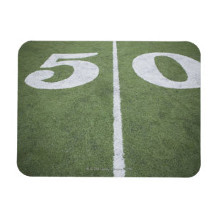 Magnet Flexible Ligne cinquante sur le champ de sports