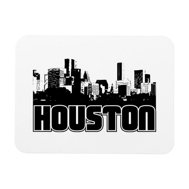 Magnet Flexible Ligne de Houston (Horizontal)