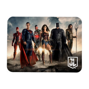 Magnet Flexible Ligue de Justice Ligue de la justice sur le cham