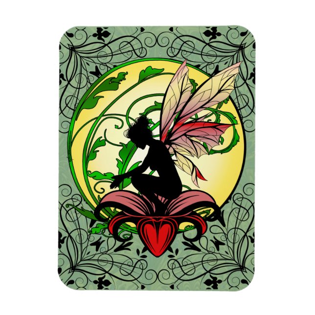 Magnet Flexible Lily Shadow Fairy (Vertical)