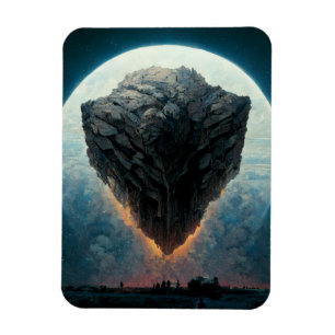 Magnet Flexible L'Imaginaire Monolithe Sci-Fi Art