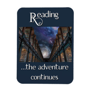 Magnet Flexible Lire ... l'aventure continue aimant