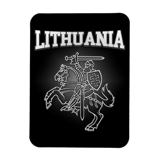 Magnet Flexible Lituanie Armoiries (Vertical)