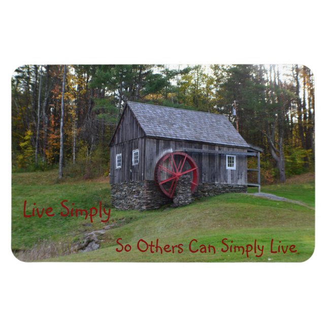 Magnet Flexible Live Simply Old Mill (Horizontal)