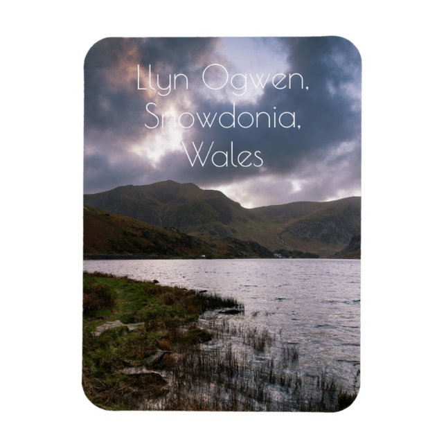 Magnet Flexible Llyn Ogwen, Snowdonia, Pays de Galles (Vertical)