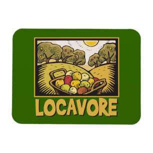 Magnet Flexible Locavore Alimentation Lente