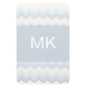 Magnet Flexible L'océan ombrage l'aquarelle Chevron
