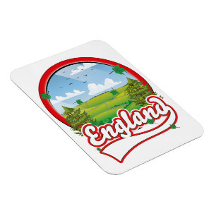 Magnet Flexible Logo Angleterre Travel