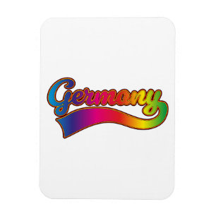 Magnet Flexible logo arc-en-ciel d'Allemagne