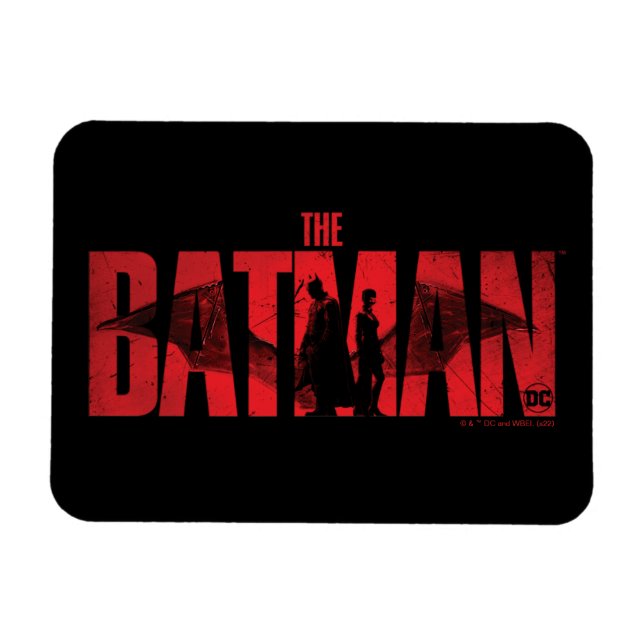 Magnet Flexible Logo Batman & Catwoman (Horizontal)