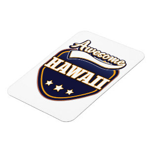Magnet Flexible Logo de sport génial Hawaï