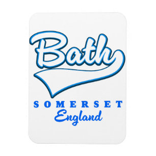 Magnet Flexible logo de voyage Bath Somerset