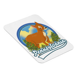 Magnet Flexible logo de voyage en Pennsylvanie