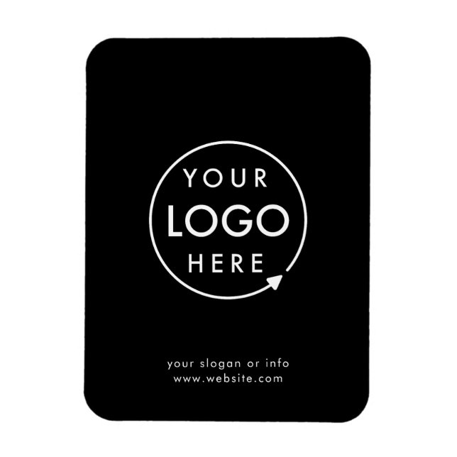 Magnet Flexible Logo d'entreprise | Entreprise Professionnel (Vertical)