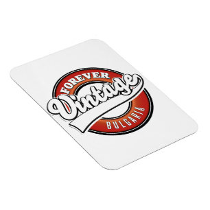 Magnet Flexible Logo vintage Forever Bulgarie