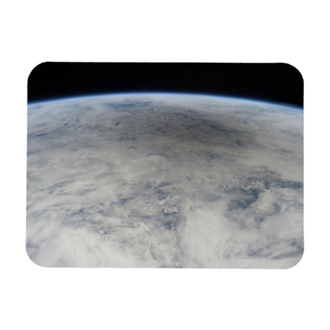 Magnet Flexible L'Ombre De La Lune S'Étend Sur Le Pacifique Nord. (Horizontal)