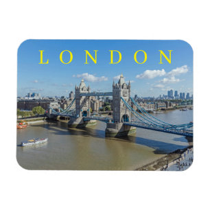 Magnet Flexible London Tower Bridge depuis l'aimant du réfrigéra