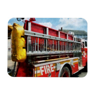 Magnet Flexible Longue échelle sur le camion de pompiers