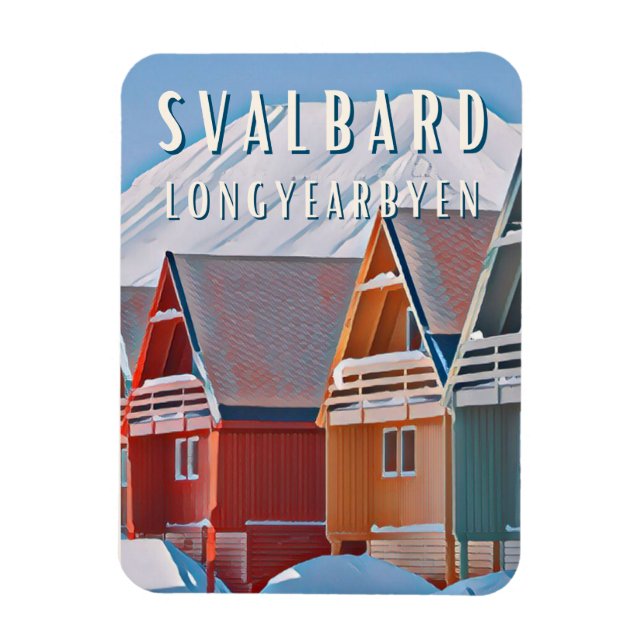 Magnet Flexible Longyearbyen, où la nature reprend ses droits (Vertical)